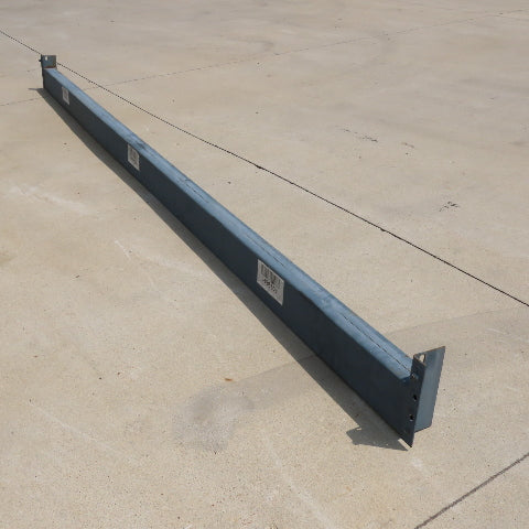 12' x 5" x 1-5/8" Shaved Pin Pallet Racking Beam Shelf 6,150Lb.