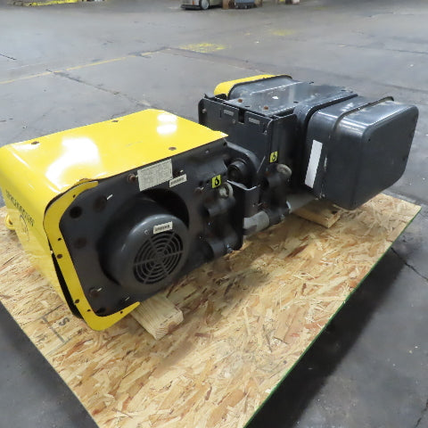 R&M Spacemaster 2 Ton Wire Rope Hoist 10' Lift 20/3.3FPM 460V W/ Power Trolley