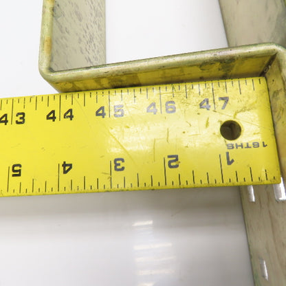 4" Wide Aluminum Bus Bar Off Set 52" OAL Lot Of 3