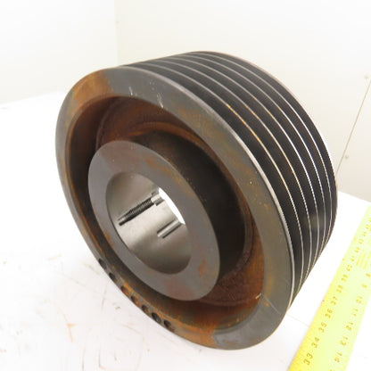 Martin 6 5V 1180 6-Groove V-Belt Sheave Pulley 11.8"OD x 4.4"Wide TB Bushed