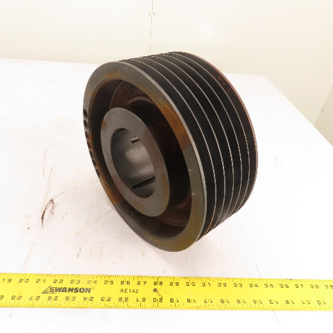 Martin 6 5V 1180 6-Groove V-Belt Sheave Pulley 11.8"OD x 4.4"Wide TB Bushed
