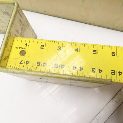 4" Wide Aluminum Bus Bar Off Set 61" OAL Lot Of 3
