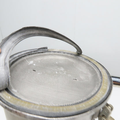 Bulk Powder Unloader Funnel W/ Dust Extraction Hood & PLS2-E-1-1 Level Switch