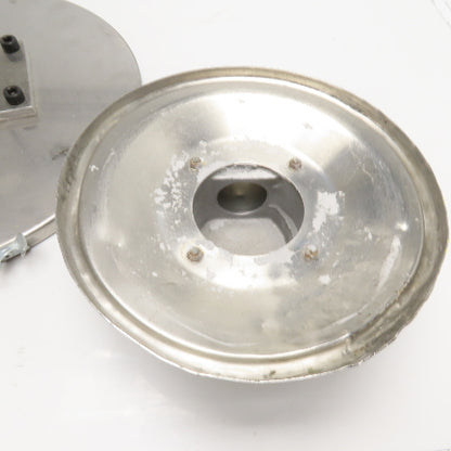 Bulk Powder Unloader Funnel W/ Dust Extraction Hood & PLS2-E-1-1 Level Switch
