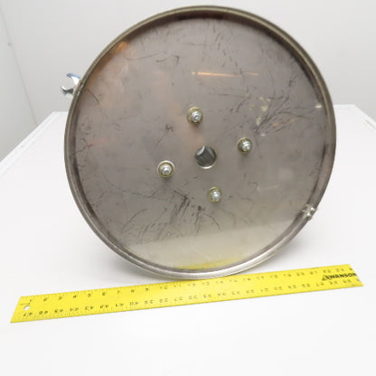 Bulk Powder Granule Unloader Funnel W/ Dust Extraction Hood & Level Sensor