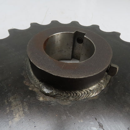 18 Tooth Roller Chain Sprocket 18-3/4" OD 4" Bore 3-1/4" Pitch