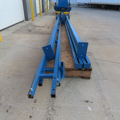 Gorbel 250 Lbs Freestanding Work Station Bridge Crane 21' Span 23' Run No Bridge