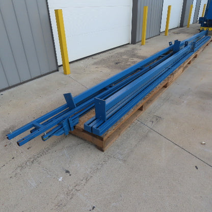 Gorbel 250 Lbs Freestanding Work Station Bridge Crane 21' Span 23' Run No Bridge