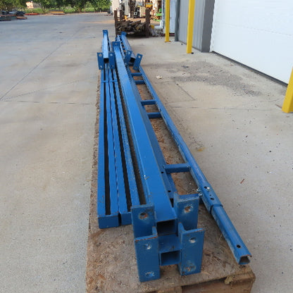 Gorbel 250 Lbs Freestanding Work Station Bridge Crane 21' Span 23' Run No Bridge