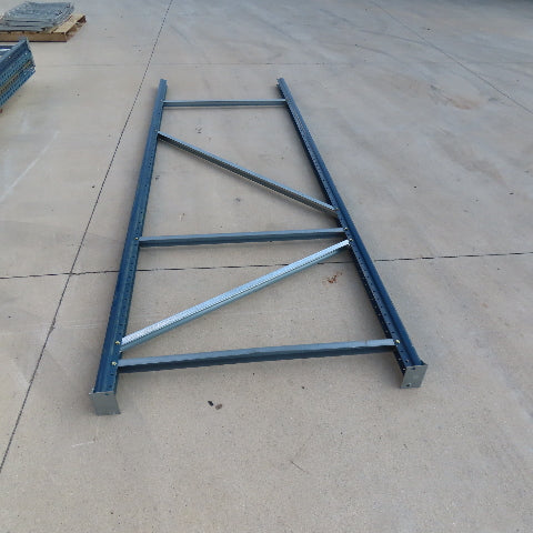 Interlake H-315 48" x 12' Tall Tear Drop Bolt Together Pallet Racking Upright