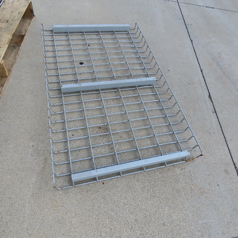 24" x 40" Double Waterfall Pallet Rack Shelf Decking Used Lot Of 6