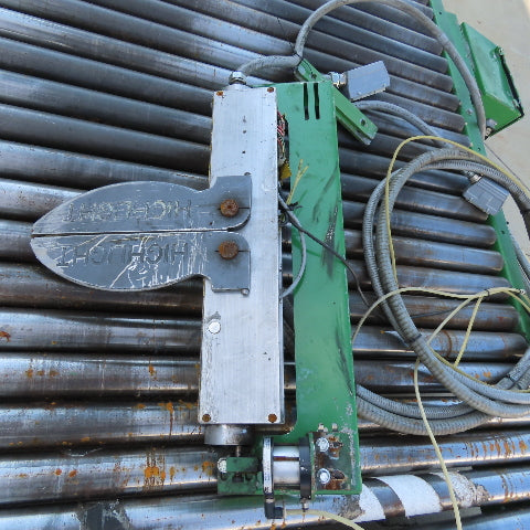 52" Wide x 10' Long Chain Drive Pallet Conveyor 190VDC Tested 15FPM@75VDC