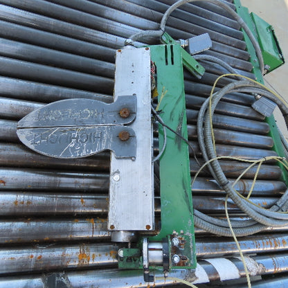 52" Wide x 10' Long Chain Drive Pallet Conveyor 190VDC Tested 15FPM@75VDC