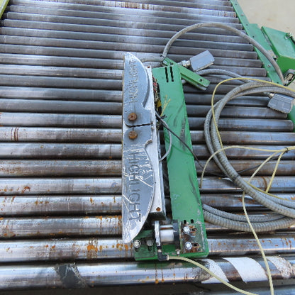 52" Wide x 10' Long Chain Drive Pallet Conveyor 190VDC Tested 15FPM@75VDC