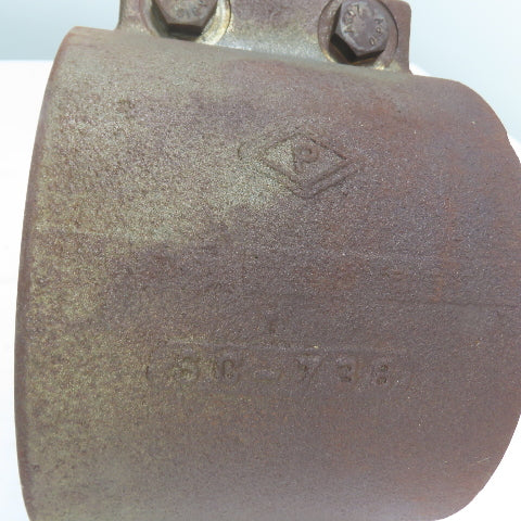 SC-738 Cast Split Pillow Block Bearing Housing 5-1/2" Bore