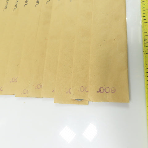 Lufkin 10 Universal Feeler Stock 0.009" Thick 12" Long Lot Of 13