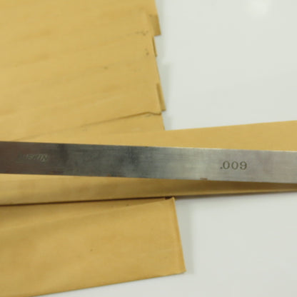 Lufkin 10 Universal Feeler Stock 0.009" Thick 12" Long Lot Of 13