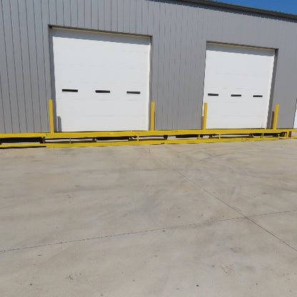 1 Ton 4 Roll Load Rotating Sling Hoist 33' Long 2 Point Hook Mount