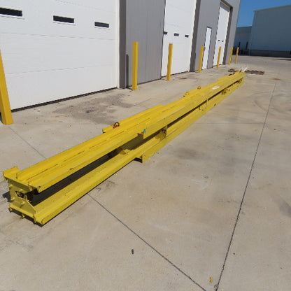 1 Ton 4 Roll Load Rotating Sling Hoist 33' Long 2 Point Hook Mount