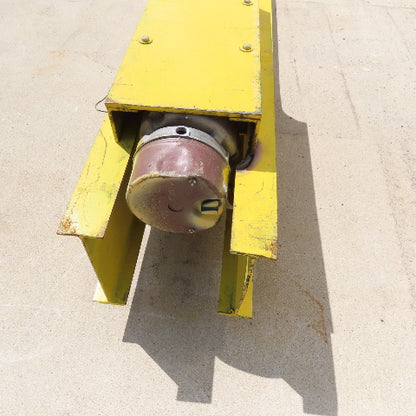 1000Lbs 3 Roll Load Rotating Sling Hoist 33' Long 4 Point Hook Mount 20FPM 480V