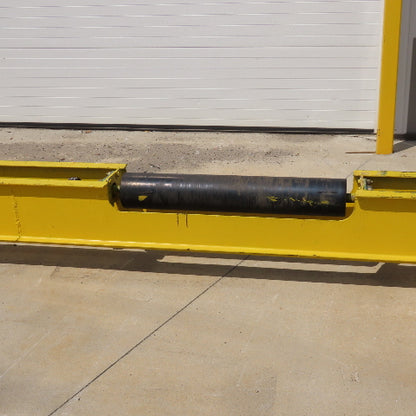 1000Lbs 3 Roll Load Rotating Sling Hoist 33' Long 4 Point Hook Mount 20FPM 480V
