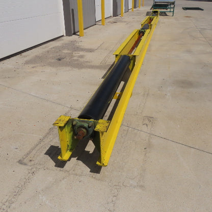 1000Lbs 3 Roll Load Rotating Sling Hoist 33' Long 4 Point Hook Mount 20FPM 480V