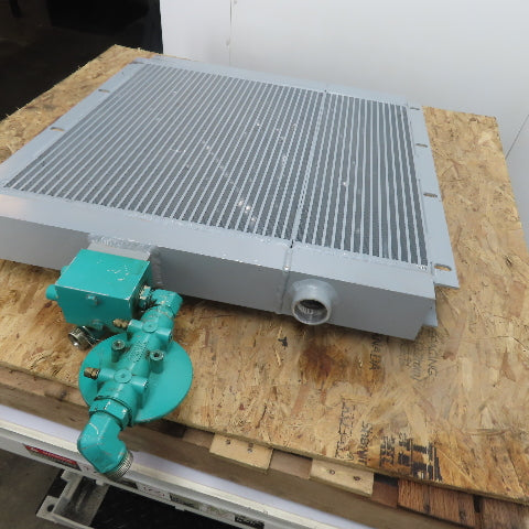 Sullivan-Palatek Air Compressor Oil Aftercooler Radiator 30" x 27"