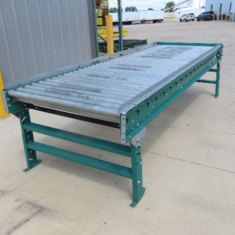 42" Wide x 10' Long Gravity Roller Conveyor