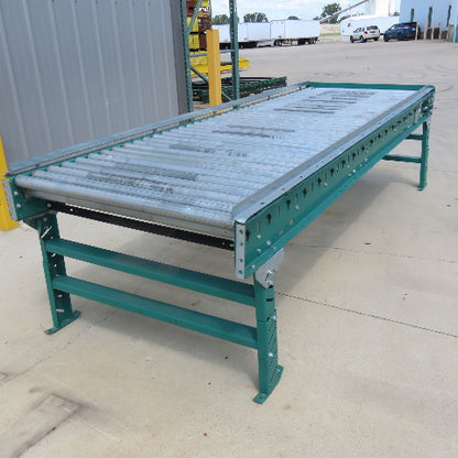 42" Wide x 10' Long Gravity Roller Conveyor