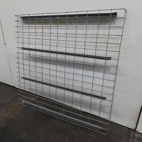 48" x 46" Deep Double Waterfall Pallet Racking Decking Shelf