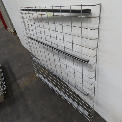 48" x 46" Deep Double Waterfall Pallet Racking Decking Shelf