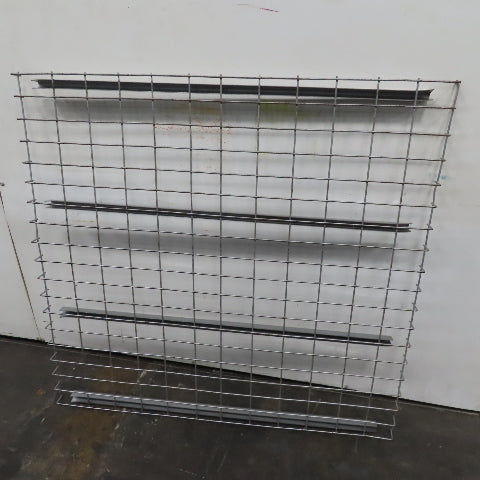 48" x 46" Deep Double Waterfall Pallet Racking Decking Shelf