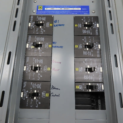 Square D MH50 NF430L2 250A 3-Phase 4-Wire Panelboard Enclosure 600Y/347V