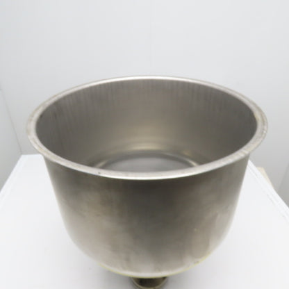1.5 Cu/Ft Stainless Steel Bulk Material Feeder Funnel 24" Tall