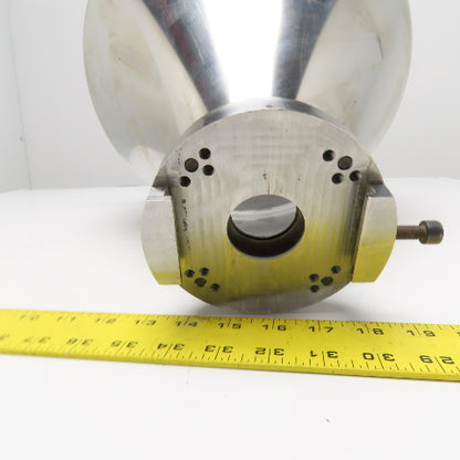 1.5 Cu/Ft Stainless Steel Bulk Material Feeder Funnel 24" Tall