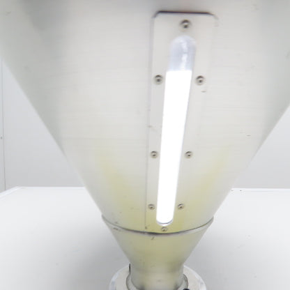 1 Cu/Ft Aluminum Bulk Material Feeder Funnel 18" Tall