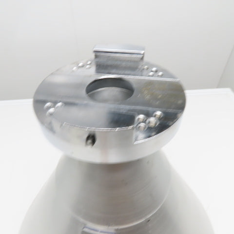 1 Cu/Ft Aluminum Bulk Material Feeder Funnel 18" Tall