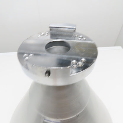 1 Cu/Ft Aluminum Bulk Material Feeder Funnel 18" Tall