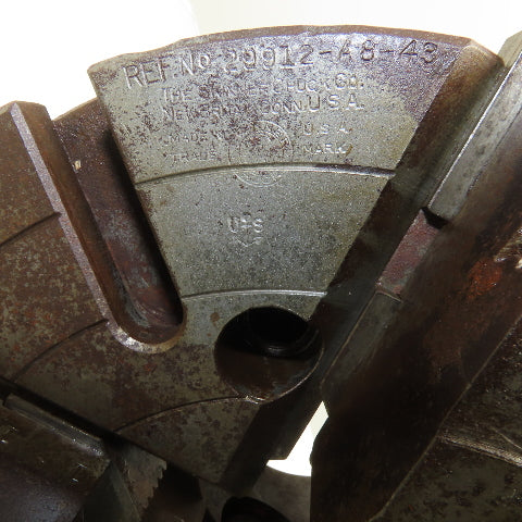 The Skinner Chuck Co. 29912-A8-43 12" 4-Jaw Independent Lathe Chuck