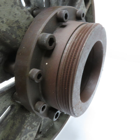 18" Slotted Workholding Lathe Faceplate L2 Long Taper Spindle Mount