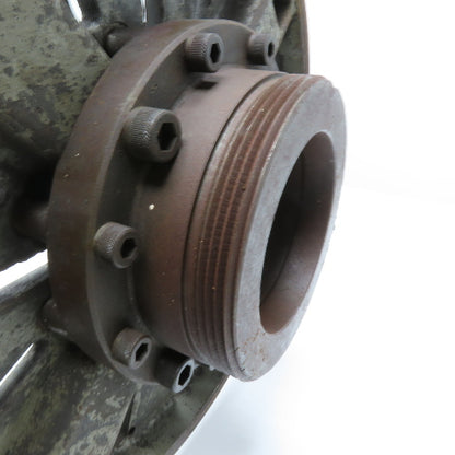 18" Slotted Workholding Lathe Faceplate L2 Long Taper Spindle Mount