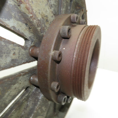 18" Slotted Workholding Lathe Faceplate L2 Long Taper Spindle Mount