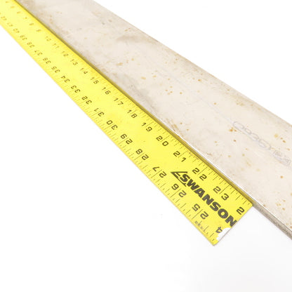 4" x 3/8" Thick 304L Stainless Steel Flat Bar Stock 65" OAL