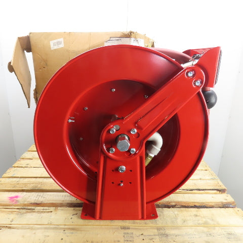 Reelcraft 448F68 1" x 35' Heavy Duty Spring Retractable Hose Reel 250PSI
