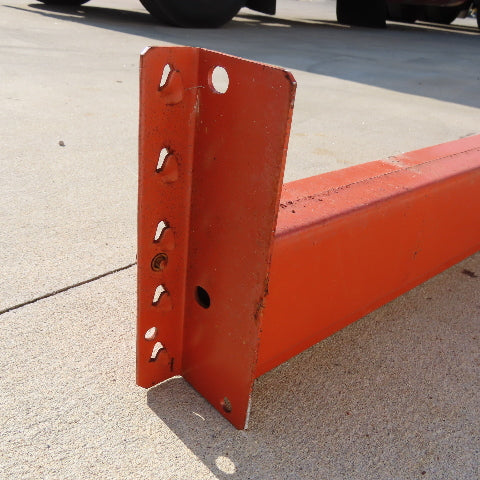 Interlake 59E 10' Pallet Racking Step Beam Shelf 5 Tab Teardrop 7,330Lbs