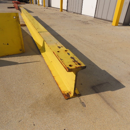 Free Standing 2 Post I-Beam Gantry Crane 12' Travel S8x18.4 119" Tall