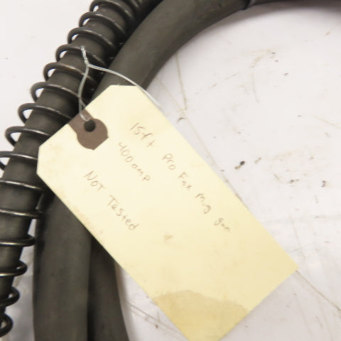 Profax 400A MIG Welding Gun/Whip 15'