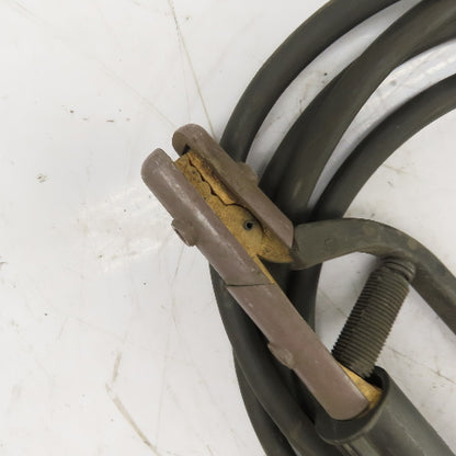 15Ft Stick Welder Electrode Holder Lead 2/0 AWG Cable