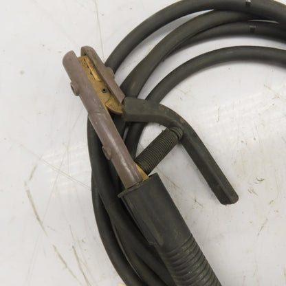 15Ft Stick Welder Electrode Holder Lead 2/0 AWG Cable