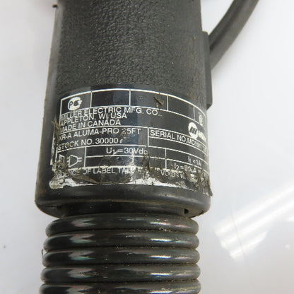 Miller 300001 XR-ALUMA PRO 25' Air-Cooled Push-Pull MIG Welding Gun 300A